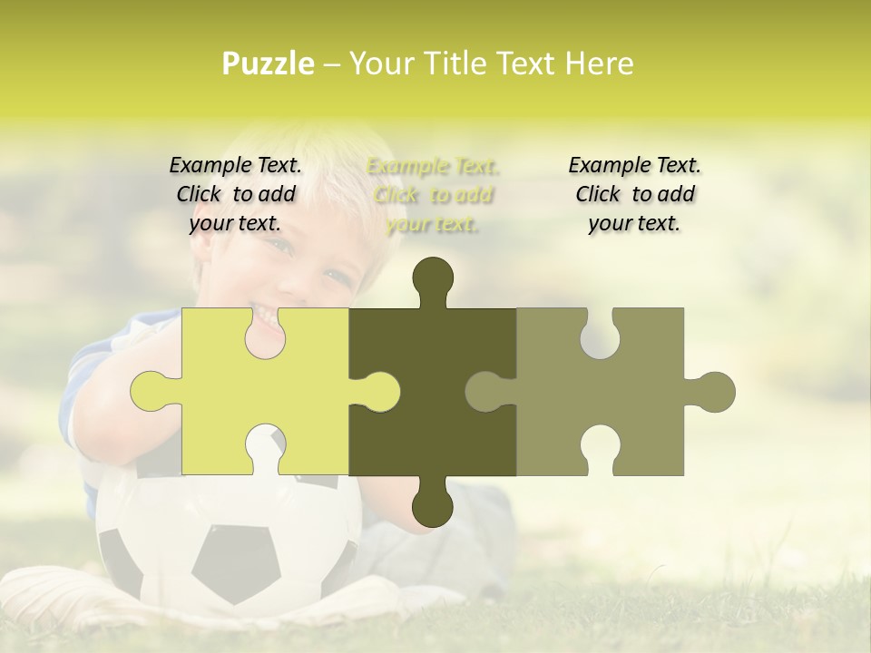Leisure Blond Summer PowerPoint Template