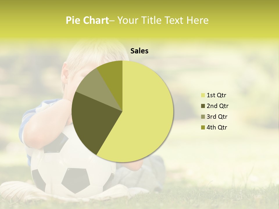 Leisure Blond Summer PowerPoint Template