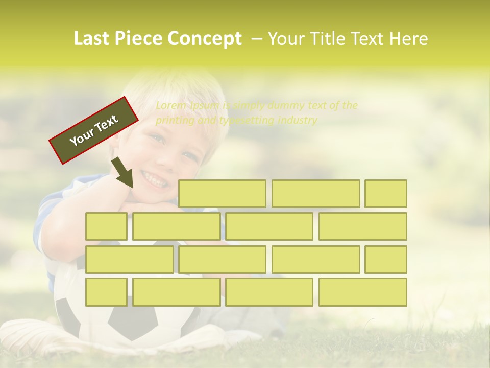 Leisure Blond Summer PowerPoint Template