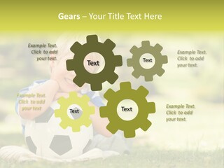 Leisure Blond Summer PowerPoint Template