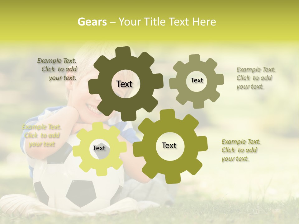 Leisure Blond Summer PowerPoint Template