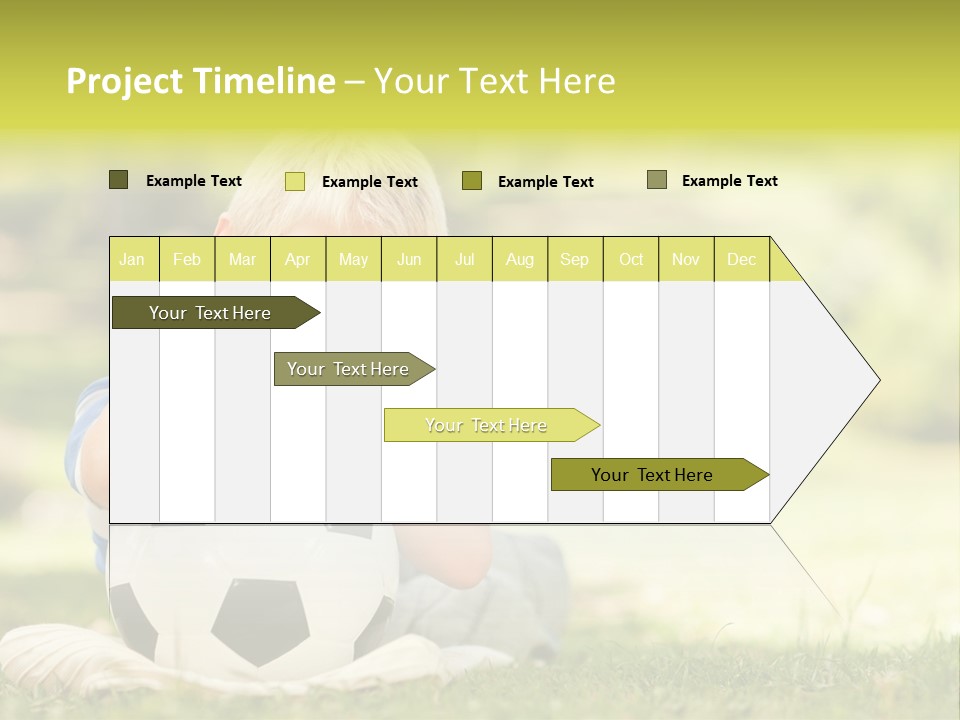 Leisure Blond Summer PowerPoint Template