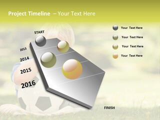 Leisure Blond Summer PowerPoint Template