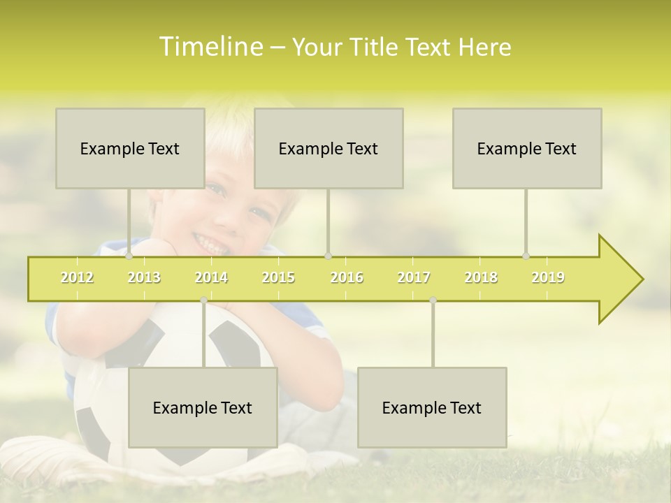 Leisure Blond Summer PowerPoint Template