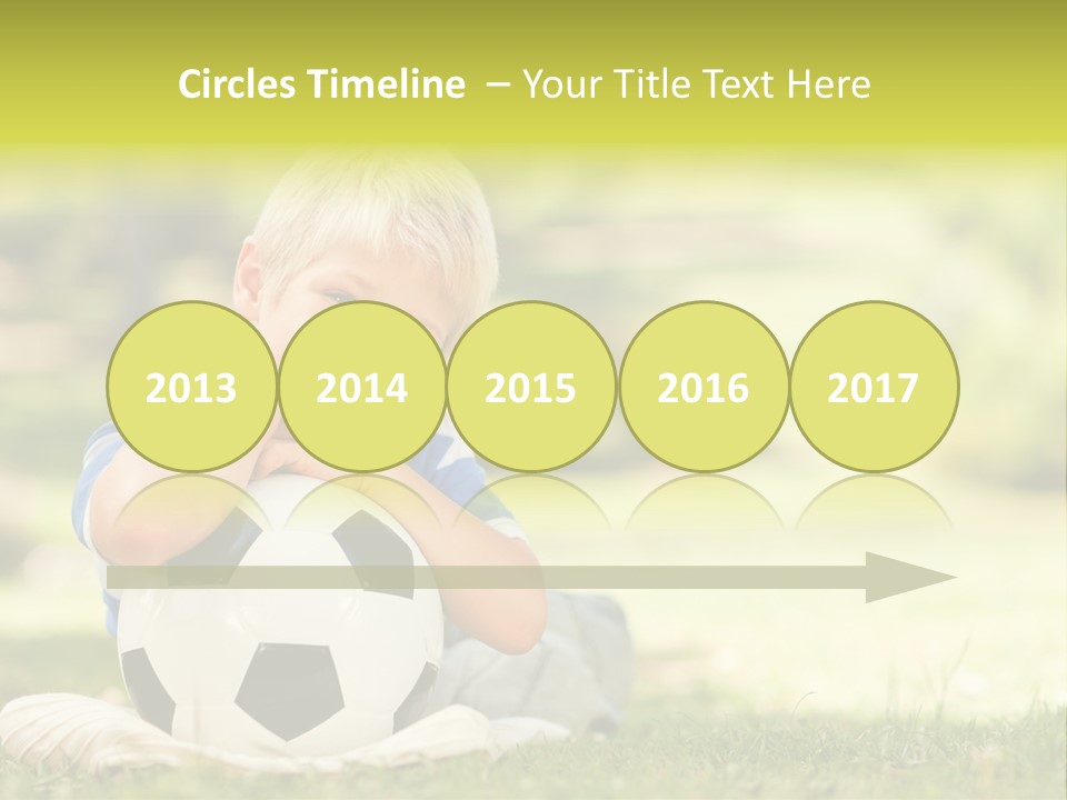 Leisure Blond Summer PowerPoint Template
