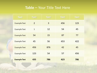 Leisure Blond Summer PowerPoint Template