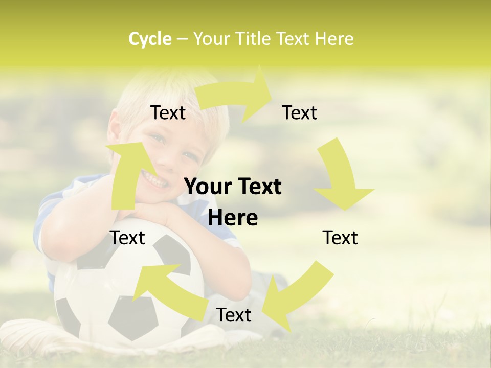 Leisure Blond Summer PowerPoint Template