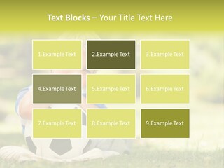 Leisure Blond Summer PowerPoint Template
