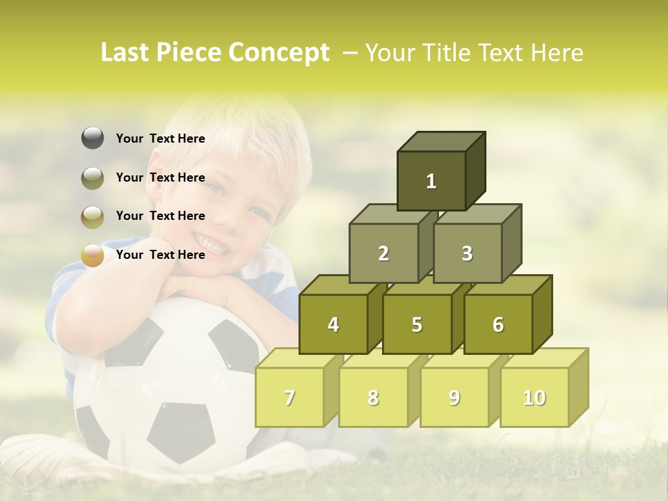 Leisure Blond Summer PowerPoint Template