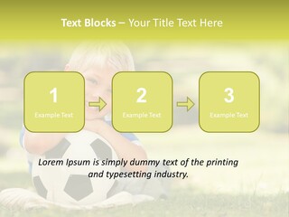 Leisure Blond Summer PowerPoint Template