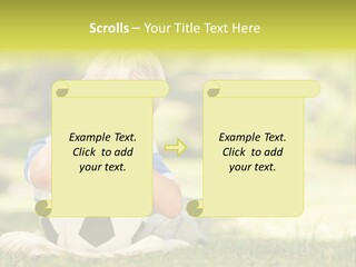 Leisure Blond Summer PowerPoint Template