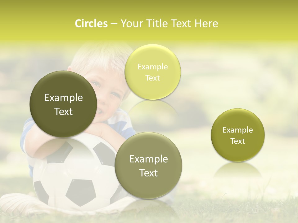 Leisure Blond Summer PowerPoint Template