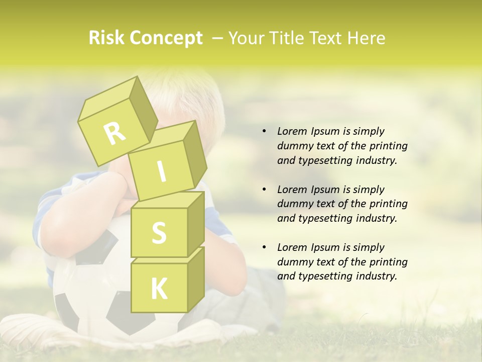 Leisure Blond Summer PowerPoint Template