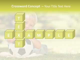 Leisure Blond Summer PowerPoint Template