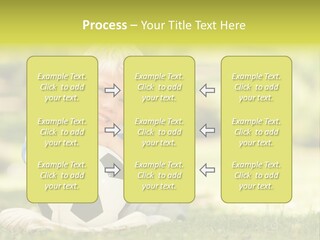 Leisure Blond Summer PowerPoint Template