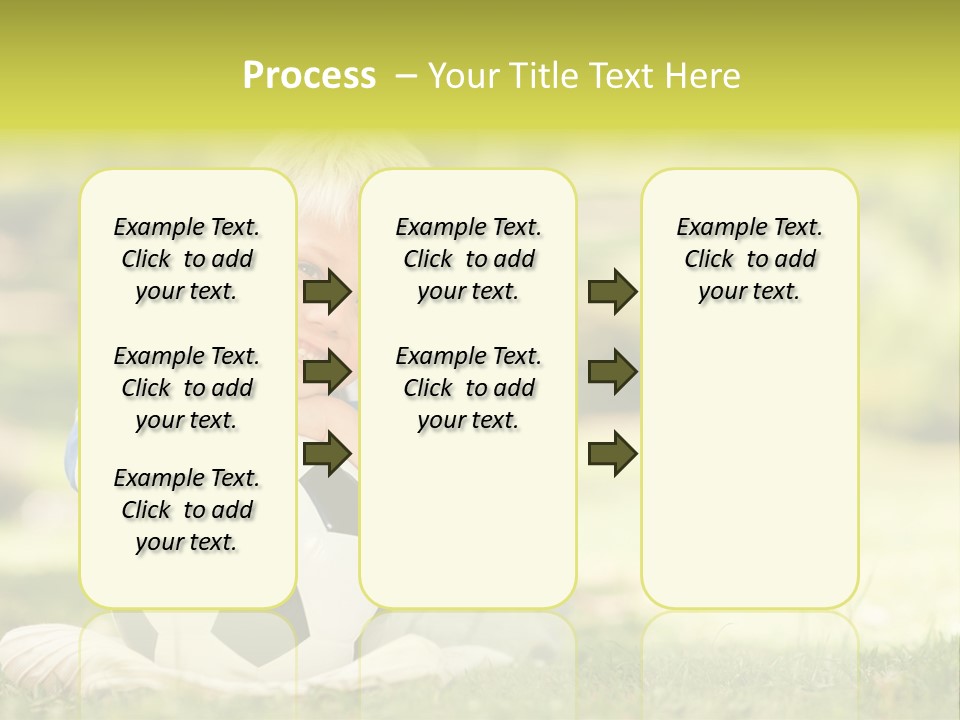 Leisure Blond Summer PowerPoint Template