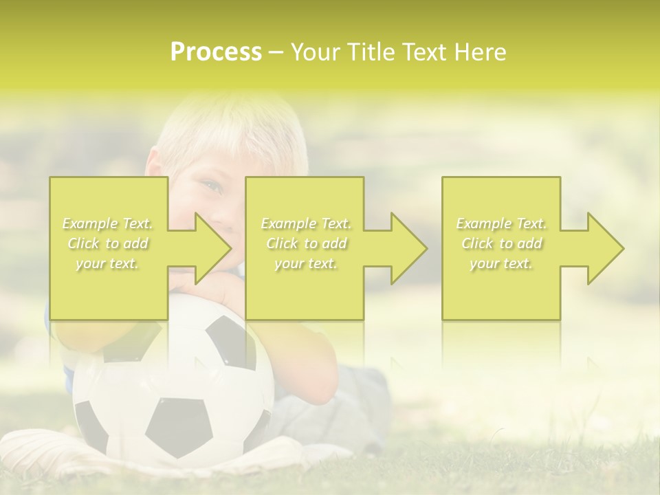 Leisure Blond Summer PowerPoint Template