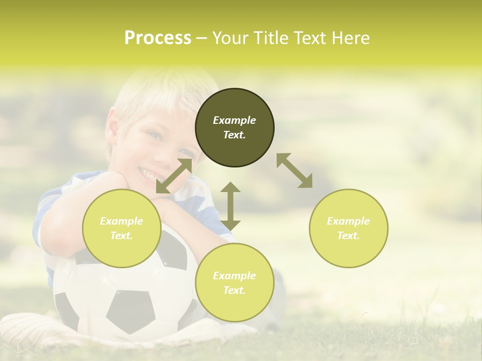Leisure Blond Summer PowerPoint Template