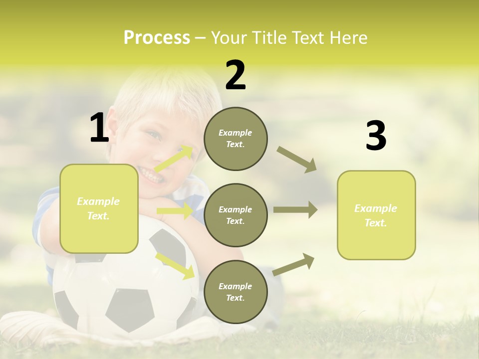 Leisure Blond Summer PowerPoint Template