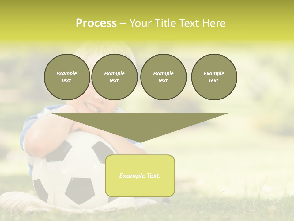Leisure Blond Summer PowerPoint Template