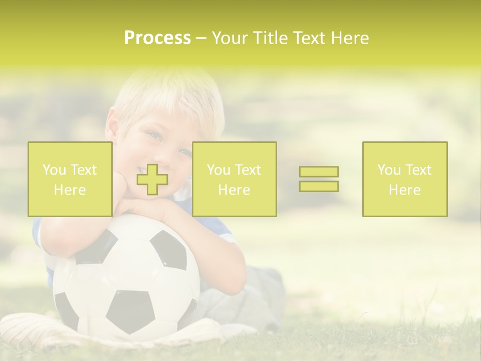 Leisure Blond Summer PowerPoint Template