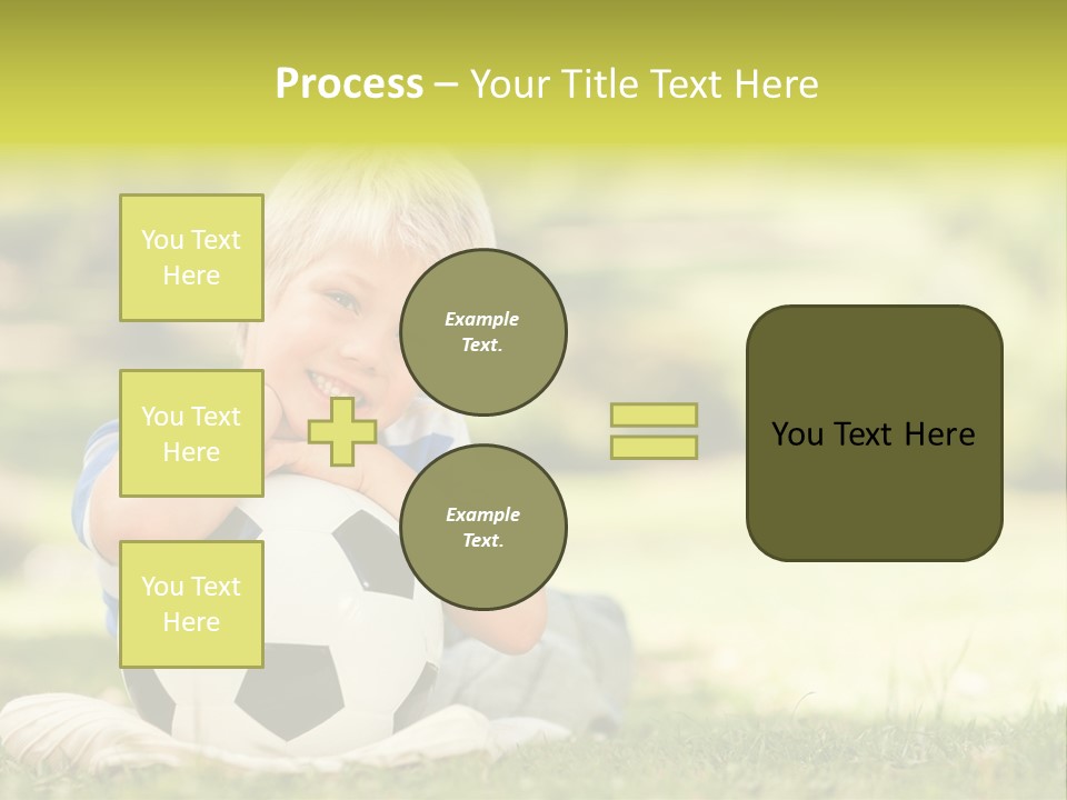 Leisure Blond Summer PowerPoint Template