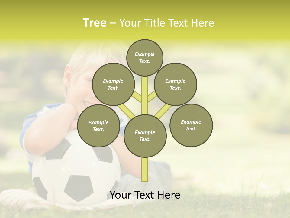 Leisure Blond Summer PowerPoint Template