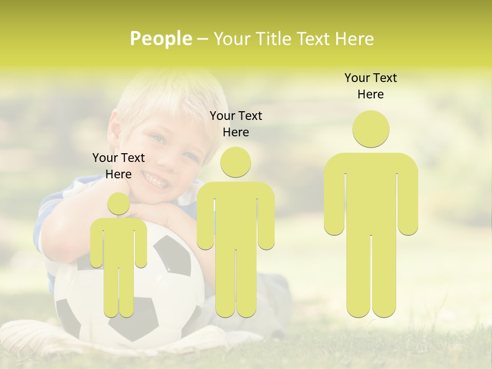 Leisure Blond Summer PowerPoint Template