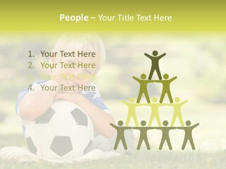 Leisure Blond Summer PowerPoint Template