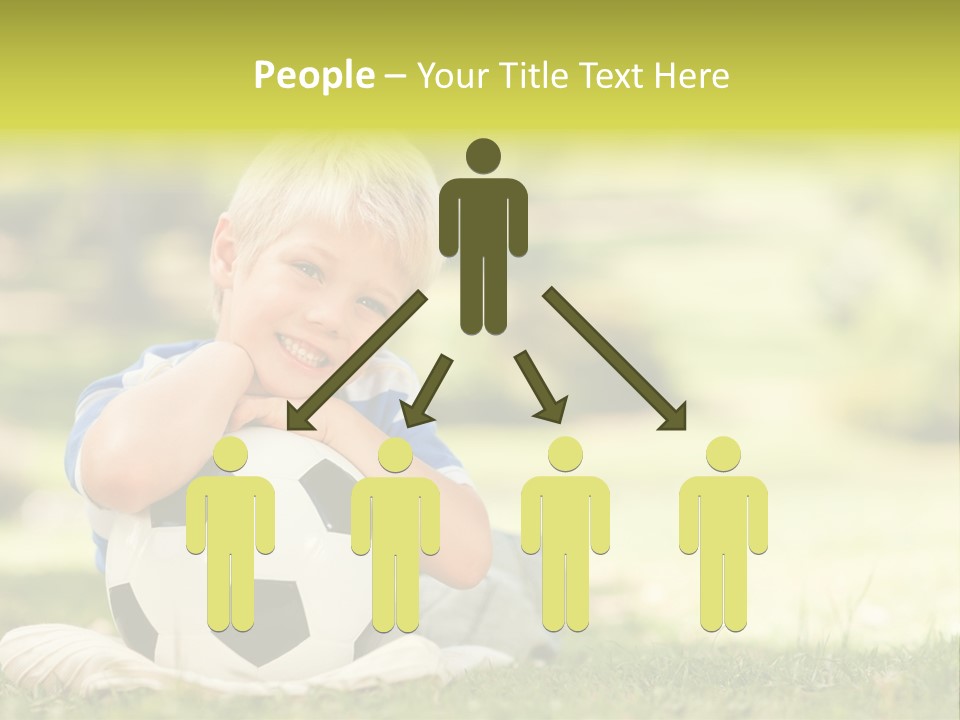 Leisure Blond Summer PowerPoint Template
