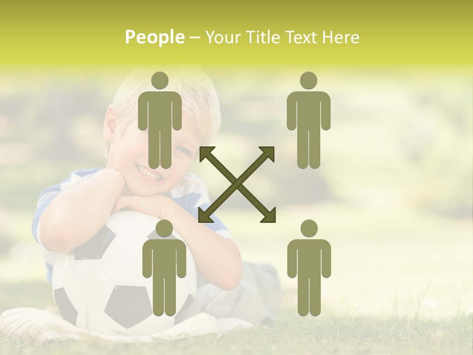 Leisure Blond Summer PowerPoint Template