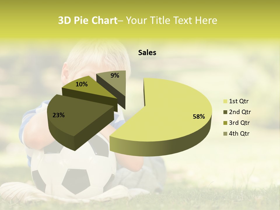 Leisure Blond Summer PowerPoint Template