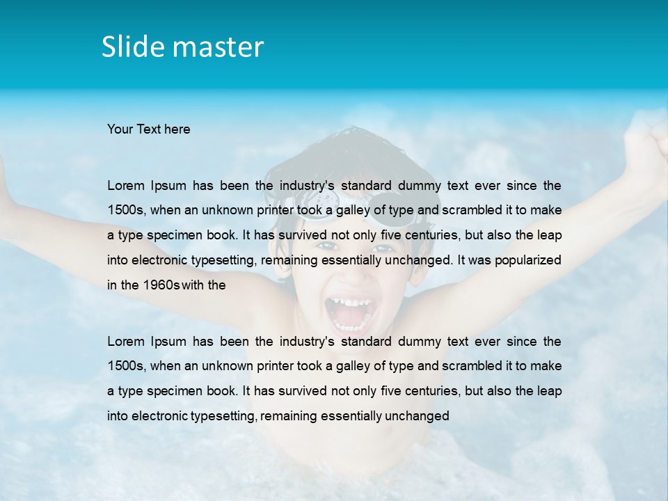 Vacation Leisure Recreation PowerPoint Template