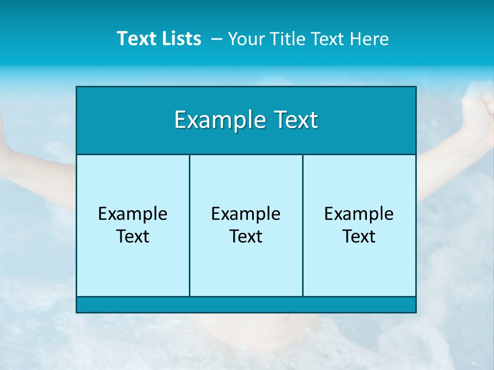 Vacation Leisure Recreation PowerPoint Template