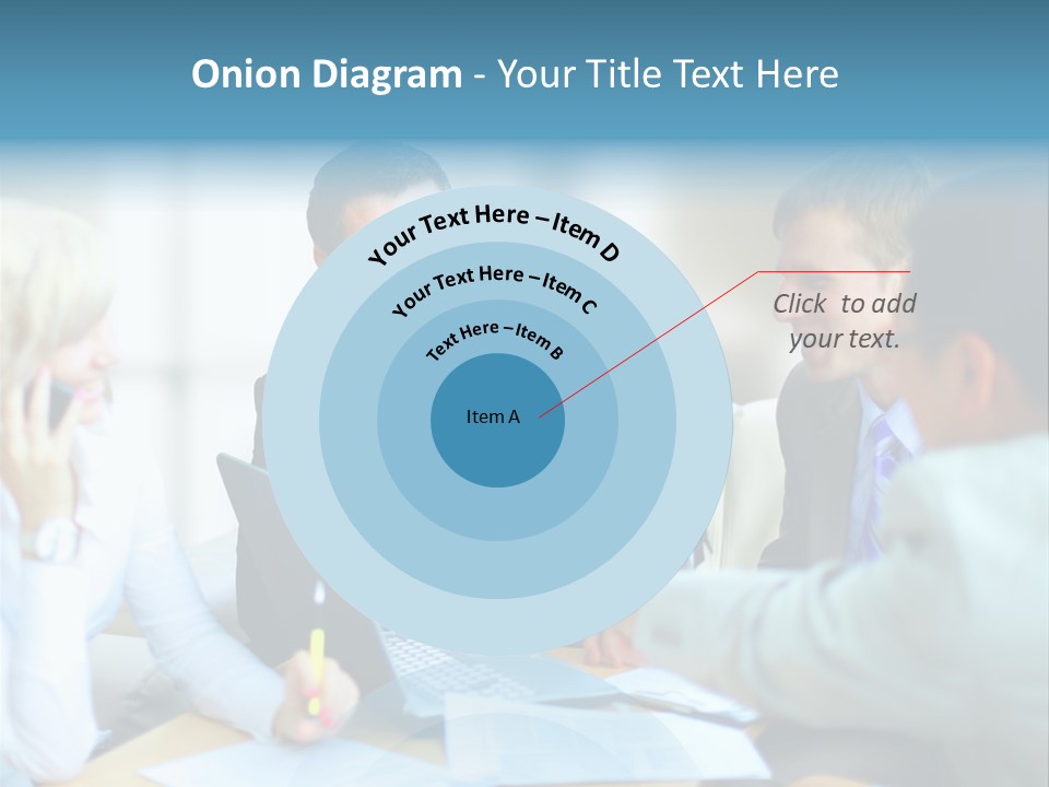 Unite Gesture Men PowerPoint Template