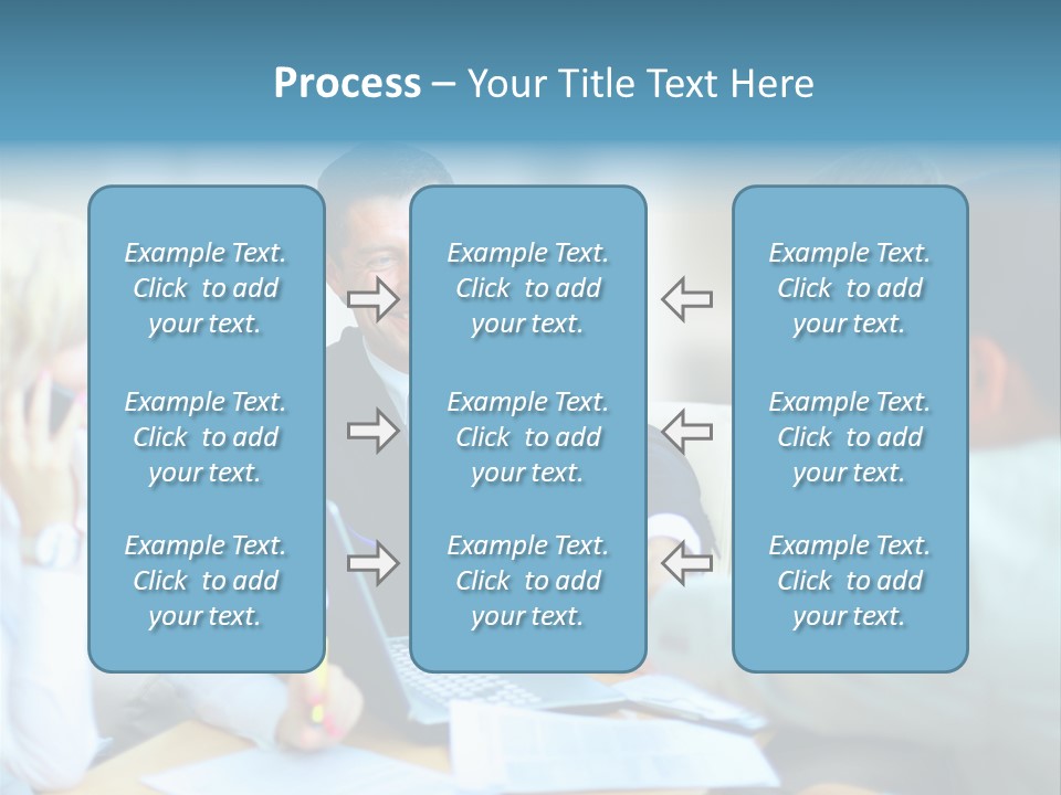 Unite Gesture Men PowerPoint Template