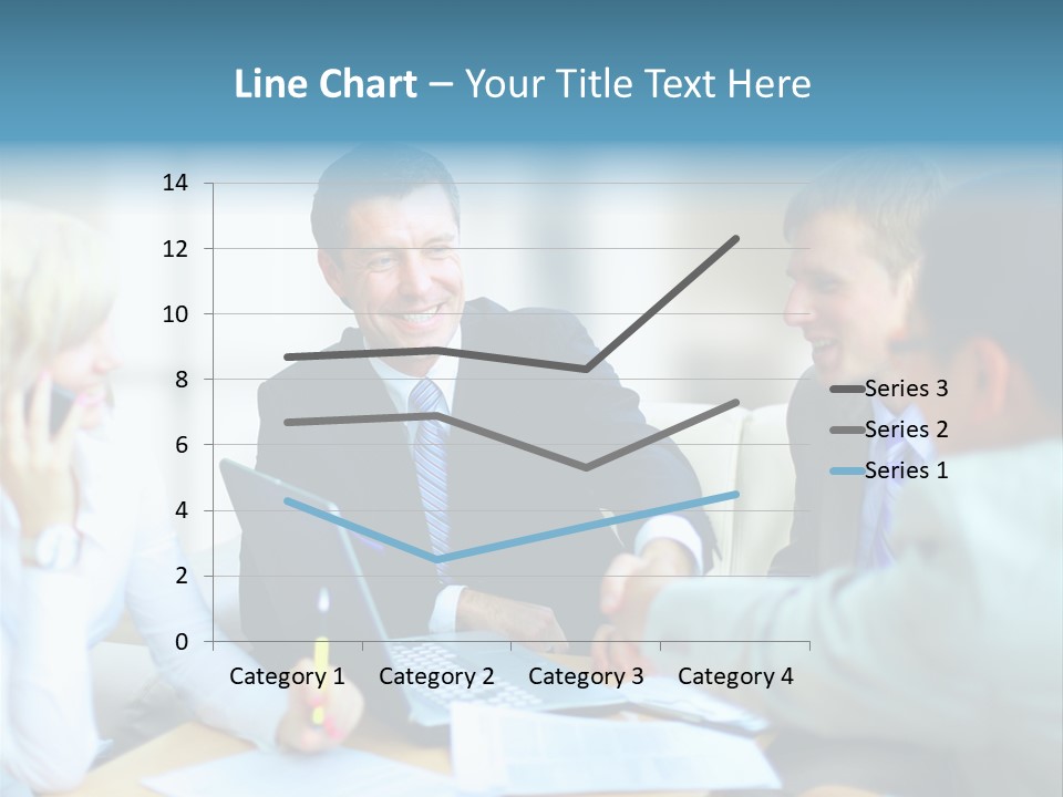 Unite Gesture Men PowerPoint Template