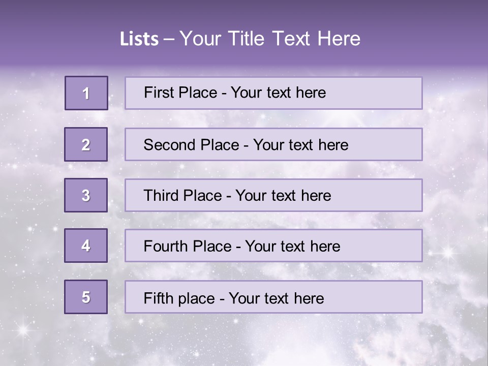 Sidereal Color Magic PowerPoint Template