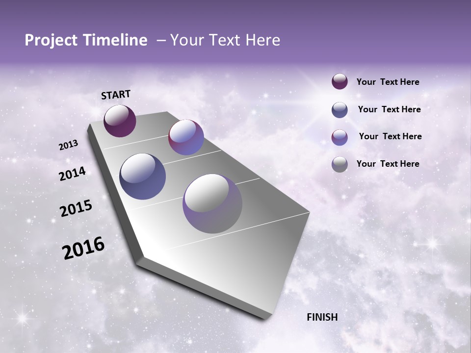 Sidereal Color Magic PowerPoint Template