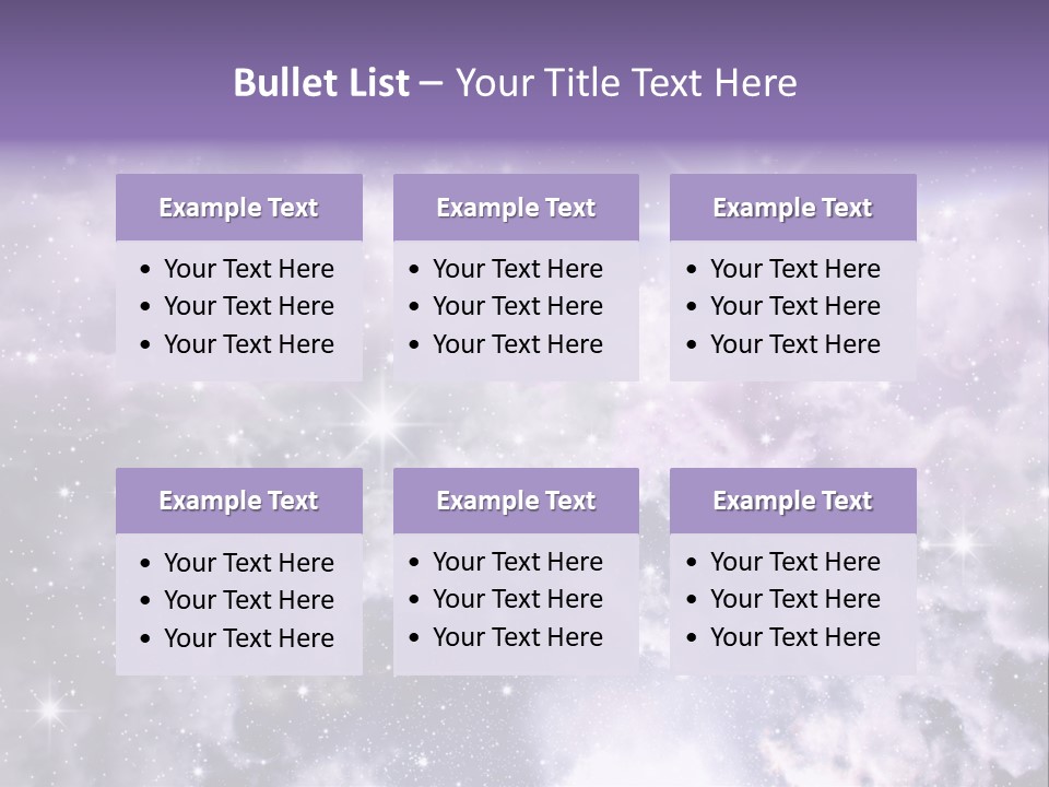 Sidereal Color Magic PowerPoint Template