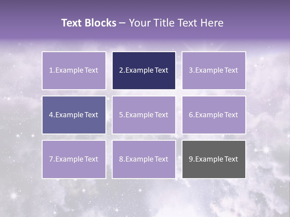 Sidereal Color Magic PowerPoint Template
