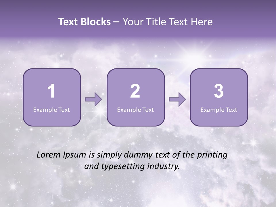 Sidereal Color Magic PowerPoint Template