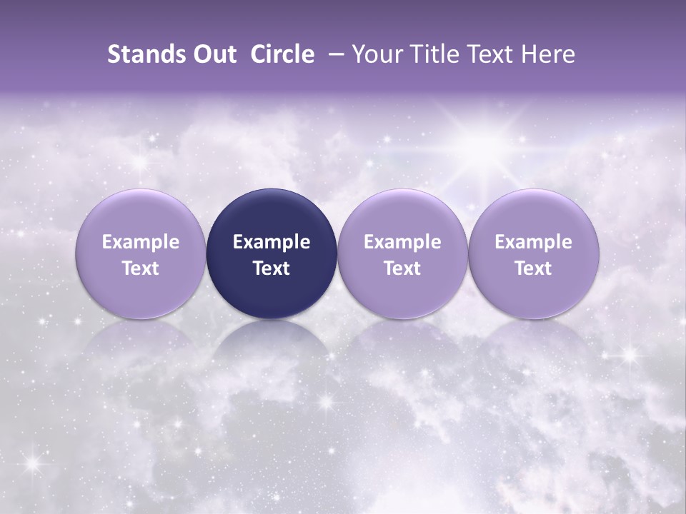 Sidereal Color Magic PowerPoint Template