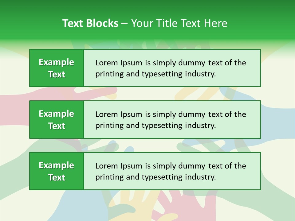 Hope Charity Rainbow PowerPoint Template