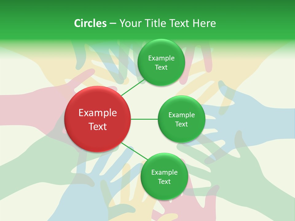 Hope Charity Rainbow PowerPoint Template