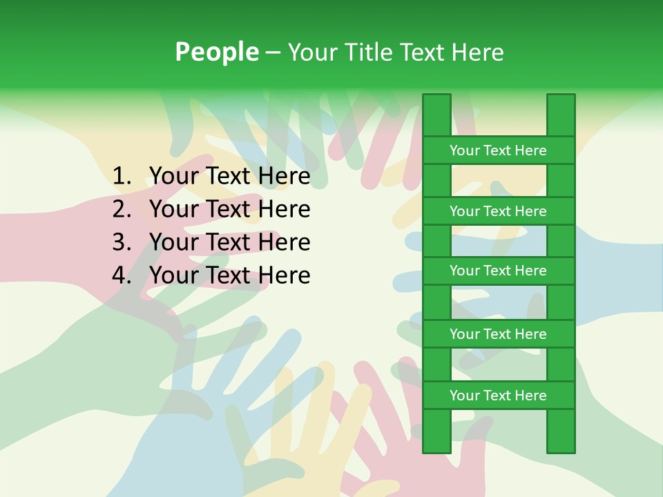 Hope Charity Rainbow PowerPoint Template