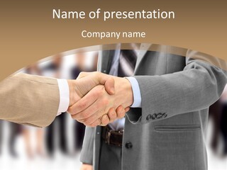 Corporate Success Greet PowerPoint Template