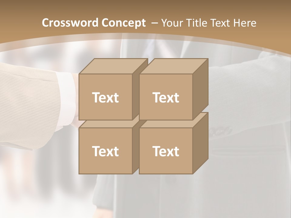 Corporate Success Greet PowerPoint Template