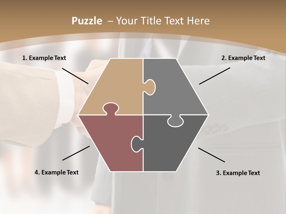 Corporate Success Greet PowerPoint Template