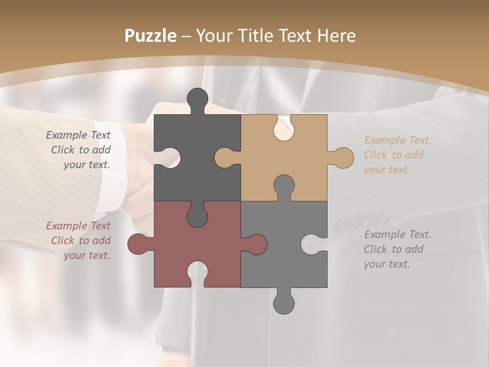 Corporate Success Greet PowerPoint Template